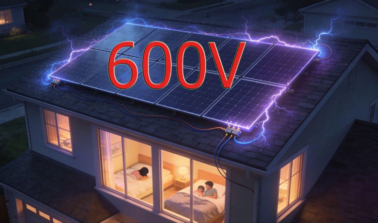 Residential rooftop solar—high DC string voltage context