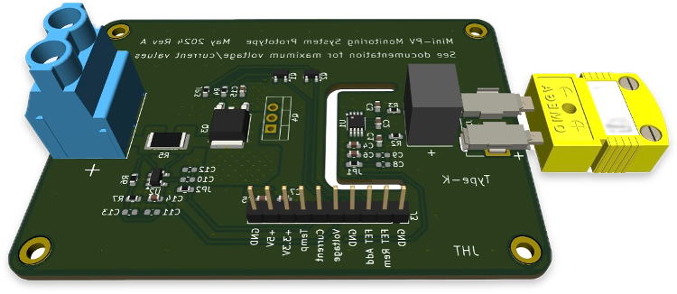 Solar Sense prototype hardware